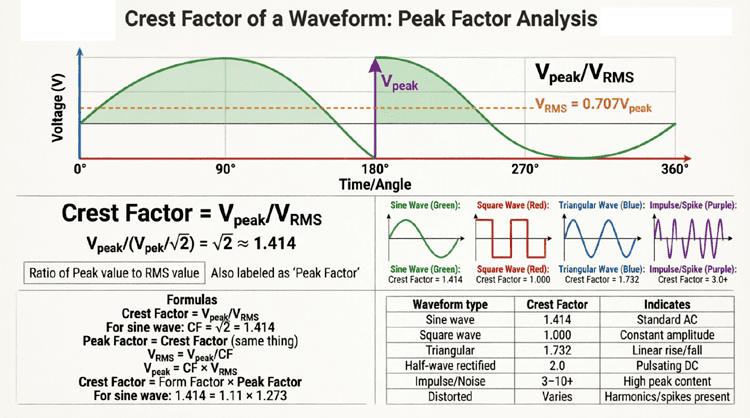 Crest-Factor-Waveform-Peak-Factor-Analysis
