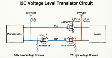 I2C-Voltage-Level-Translator-Circuit