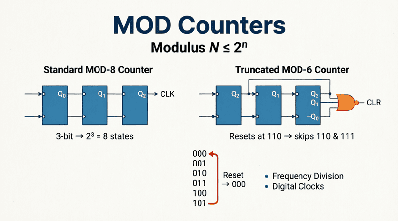 Custom Modulus Counter Design
