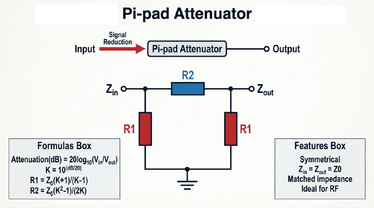 Pi-pad-Attenuator