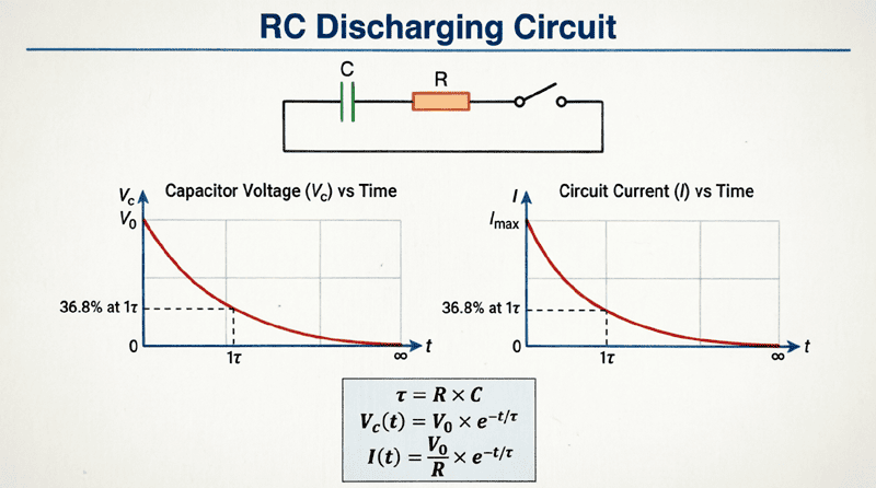 RC-Discharging-Circuit