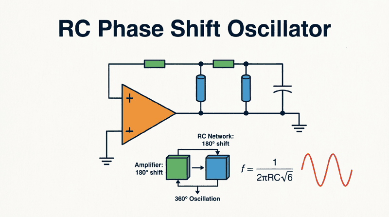 RC Phase Shift and Audio Oscillators