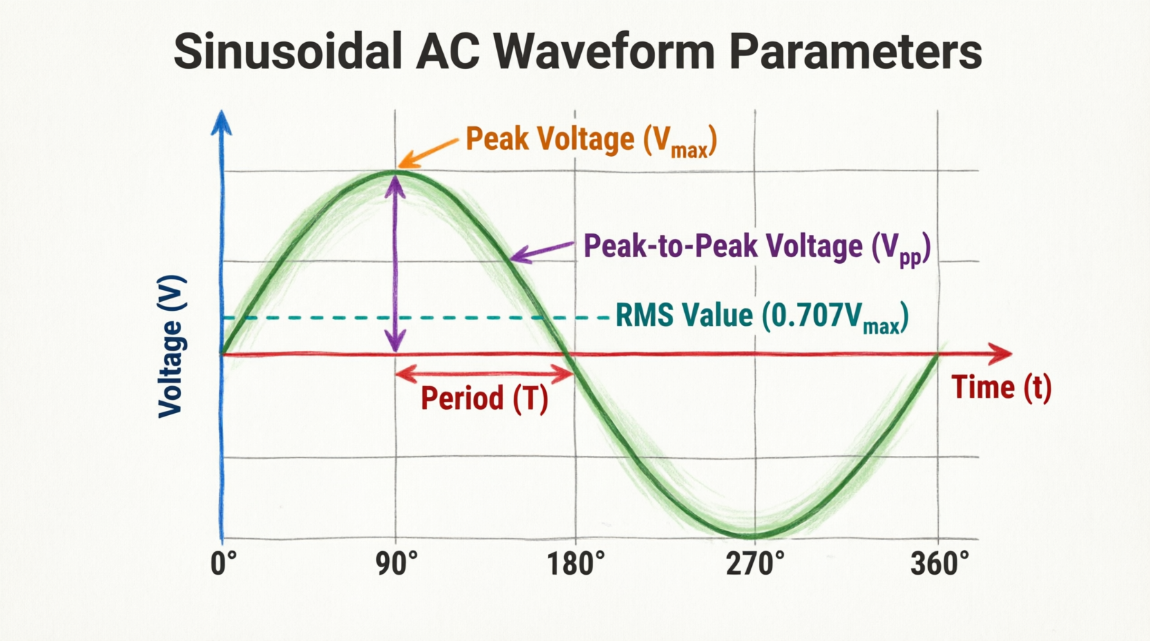 Sinusoidal-AC-Waveforms