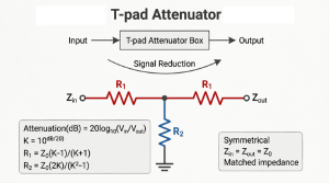 T-pad-Attenuator